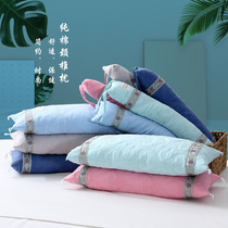 Chinese medicine cervical spine pillow cervical spine repair lavender sleep aid pillow core hard adult cassia buckwheat shell cylindrical neck pillow