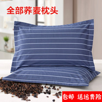 (Daily Special) Buckwheat Pillow Buckwheat Skin Pillow Core Pure Buckwheat Shell Adult Pillow Protecting Cervical Spine Full Buckwheat Shell Pillow