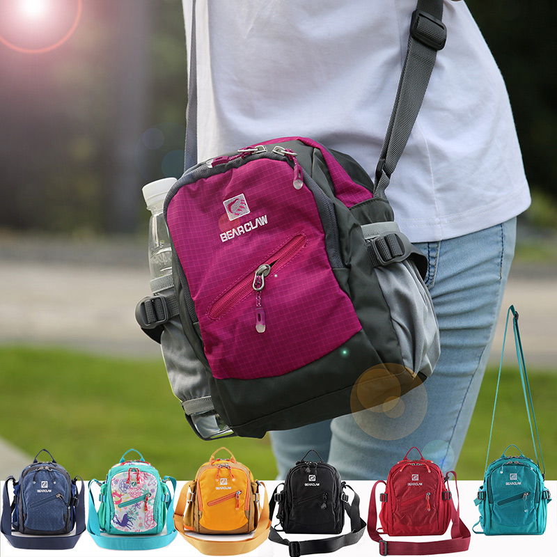 Outdoor Shoulder Bag for Women, Sports and Leisure, Lightweight Small Crossbody Bag for Men, Water Bottle, Waterproof Mini Travel Backpack, Summer Fashion