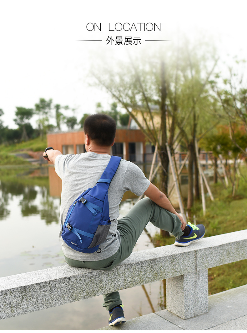 Ngoài trời vai túi ngực túi thể thao giản dị nhỏ giọt túi nam và nữ tam giác túi xiên trở lại túi sự khác biệt túi túi Messenger 8L túi zara