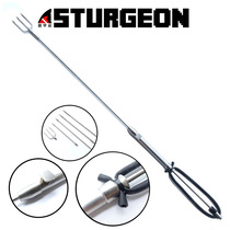 Semi-automatic catapult diving harpoon Stainless steel telescopic rod barbed reinforced fork fish shooter fish swordfish gun fishing