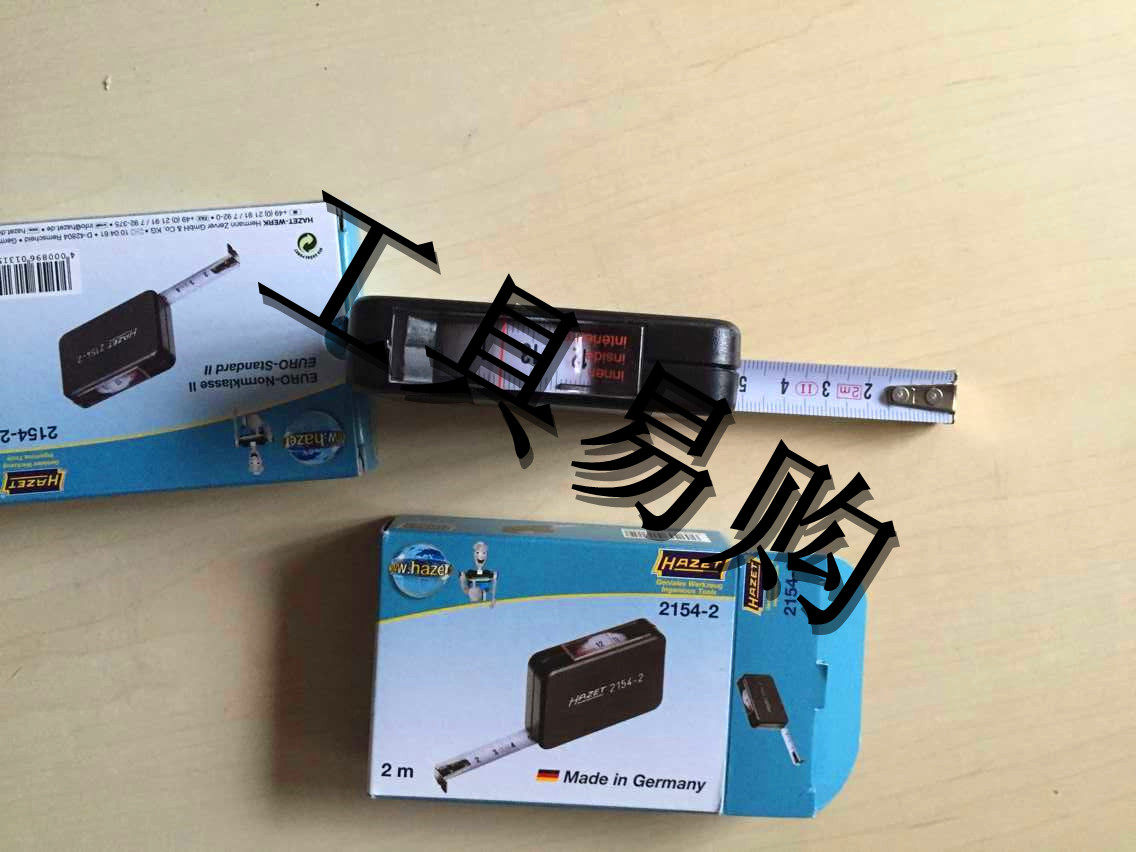 Germany HAZET inner diameter tape measure 2154-2 2m for internal and external measurement tools