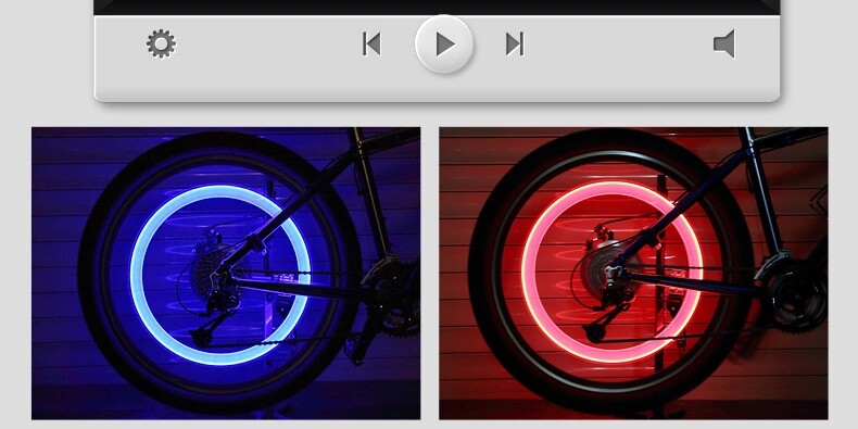 Eclairage pour vélo FAXIANZHE - feux de Valve - Ref 2398091 Image 33