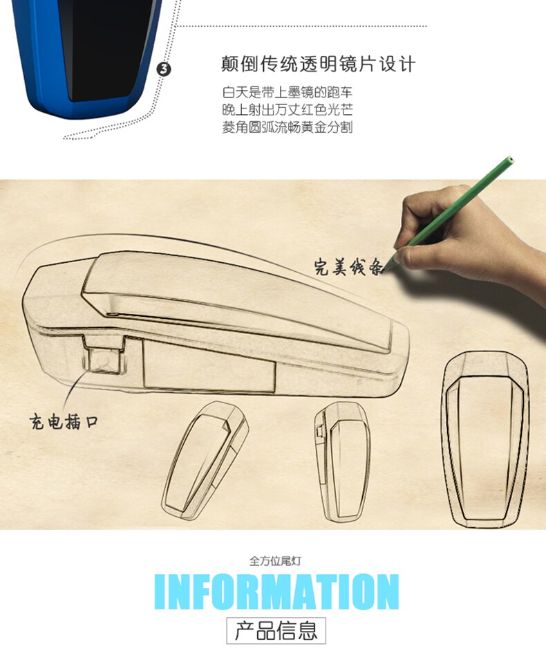 Lumière vélo BESTFUN - Taillights - Ref 2397762 Image 33