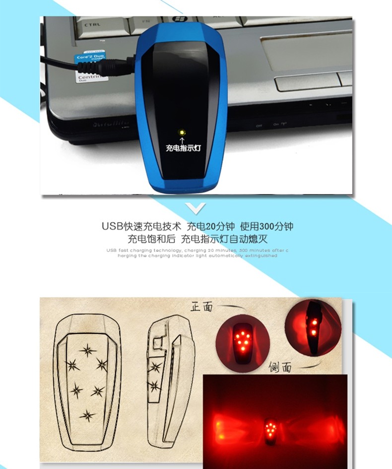 Lumière vélo BESTFUN - Taillights - Ref 2397762 Image 38