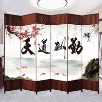 Main sowing bedside lattice blocking frame outdoor screen entrance door Mudan flowers home hollowed-out wintertime staff room cabinet