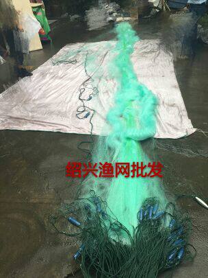 Plastic Floater Network Sticky Mesh Silk Nets Three Layers Net Large Float Net Reservoir Sea Fishing Net