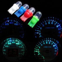 Motorcycle Fuxi lighting modified instrument light width light fog light LED turn signal T10 round head plug bulb bulb