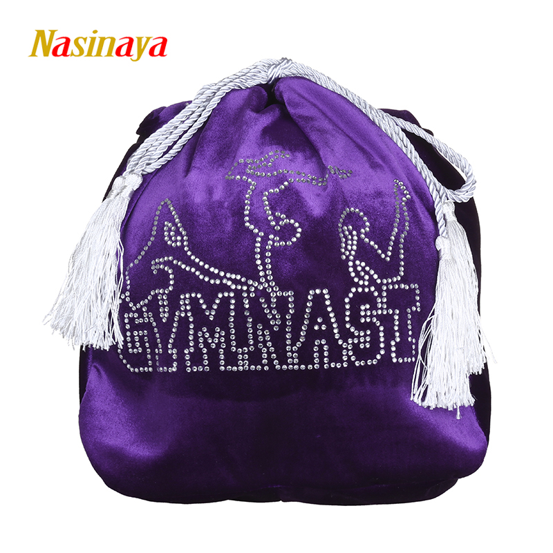 Foro 24 colors velvet gymnastics ball bag exclusive protection bag Accessory bag Storage pocket Stretch hot diamond