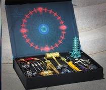 Fighting Ro Suit Continental Birthday Gift Darker Toy Soul Bone of the Celestial Hammer Blue Silver Barking the Shooter Office of the Tang Three