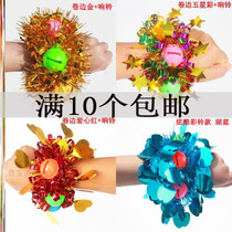 61 Childrens Day Table Performance show Hand Ring Flowers Kindergarten Hand Trinkets Dancing Wrist Flowers Cheerleading Women