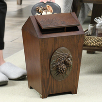 How good is the cover of the living room toilet bedroom kitchen office non-foot garbage can