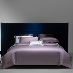 Classy Home Textile Light Luxury Style 180 Count pure cotton Long-Staple Cotton Four-Piece Set All Cotton Minimalist Bed Sheets Quilt Cover Bedding 4