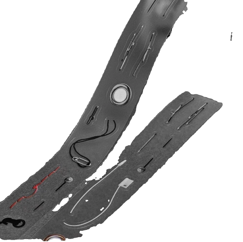 Плавающийся свет выделяется корейский металлический металл. Фиксированный объект