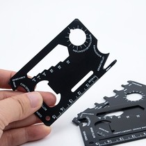 (zero to 100) multipurpose tool card wrench portable at-home sleeping room home convenient for use with a deity