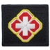Cứu hộ y tế công cộng cứu thương y tế quân đội dán vải vải dán dán băng tay thêu huy hiệu Velcro Tưởng niệm