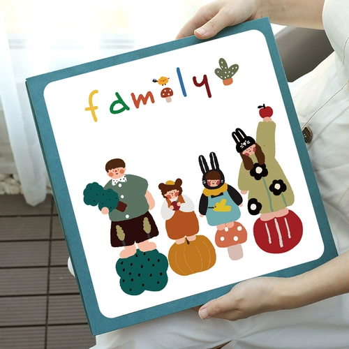 Альбом альбома альбом 5 -Inch 6 -Inch Plug -te -Type Альбом Homemeding Kids Family Family Baby Rost Rock