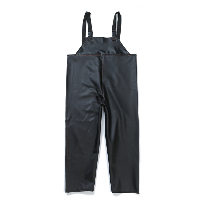 050A Rubber Plastic Rain Pants, Acid and Alkali Resistant Overalls, Oil-Resistant Rain Pants, Outdoor Single Motorcycle Men's Strong Waterproof Rain Pants