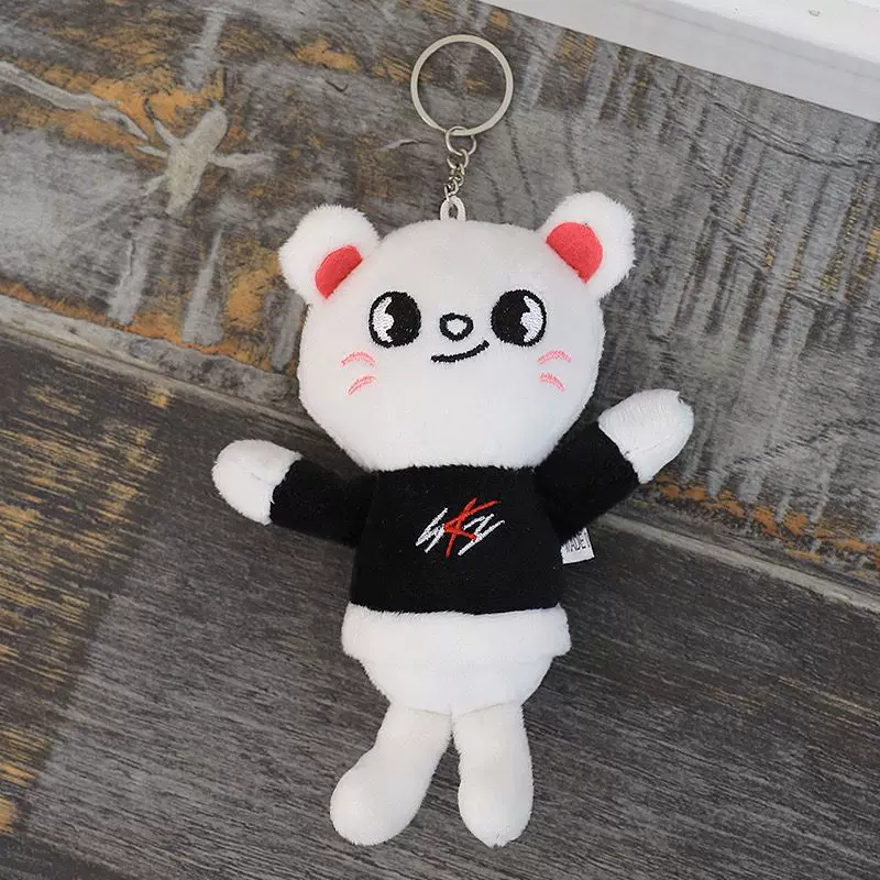 Кукла-плюшка Stray Kids Wandering Children Skzoo Pendant Dolls Leeknow Hyunjin