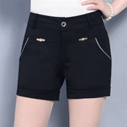 Bộ đồ liền thân nữ cạp cao 2018 mới thu đông và vải mùa đông hoang dã mỏng manh cho mẹ trung niên mặc