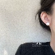 Игла из серебра 925 пробы 12 мм.