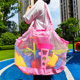 Sand digging tool backpack beach toy set storage bag