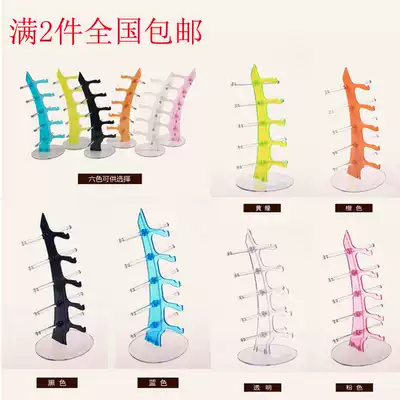 Special glasses display rack cabinet table plastic sunglasses display glasses props