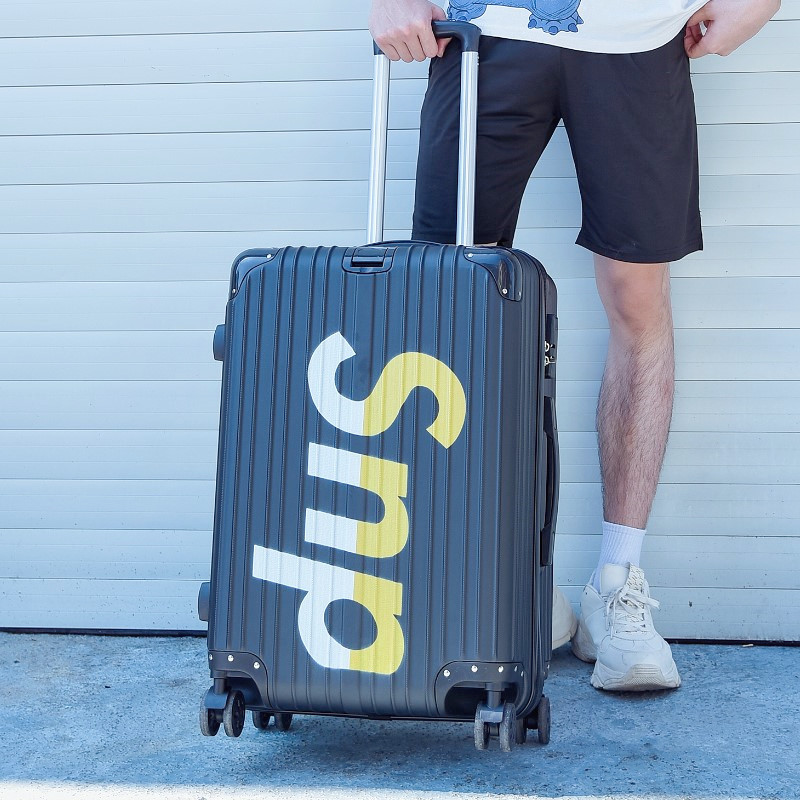 Trunk boys strong durable large capacity student box travel lockbox fashion trend suitcase pull box