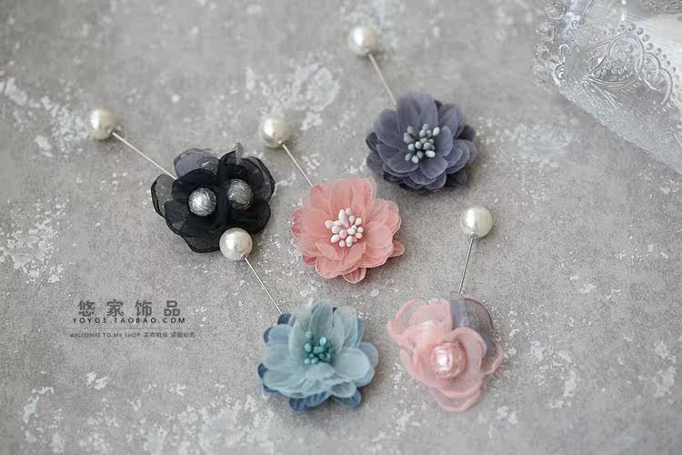 Broche femme en Fils de soie - Ref 1172770 Image 4