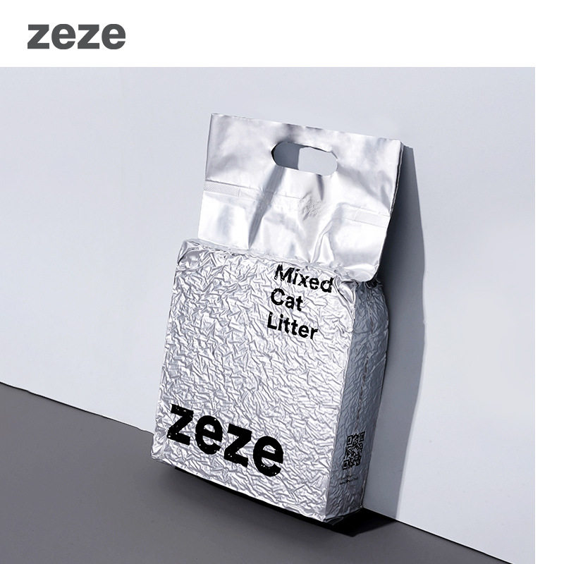 zeze activated carbon mixed cat sand deodorant bead bentonite cat sand 5kg original taste tofu cat sand deodorant sand 12L
