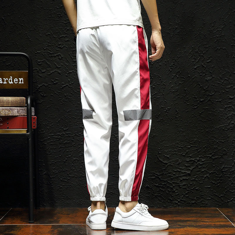 summer Borneol stripe Casual pants Korean Edition ins Ultra-fire stripe Ninth pants men and women Trend Sports pantsin the Men's clothing, Casual pants  category - from Buy2taobao.com to provide professional Taobao agent buy service