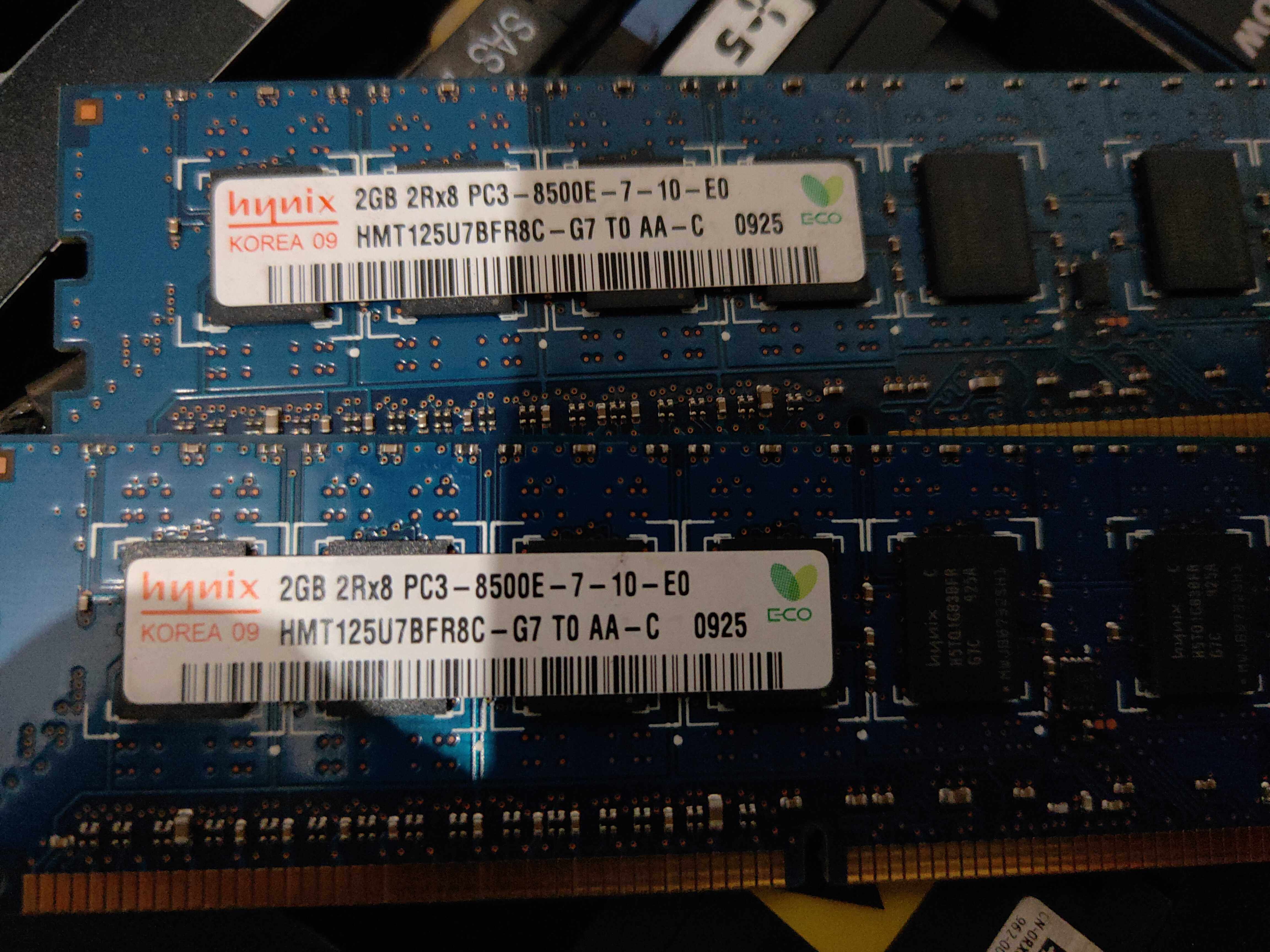 Hynix Hynix 2G 2G 1066 1067 ECC PC3-8500E server workstation memory 2GB