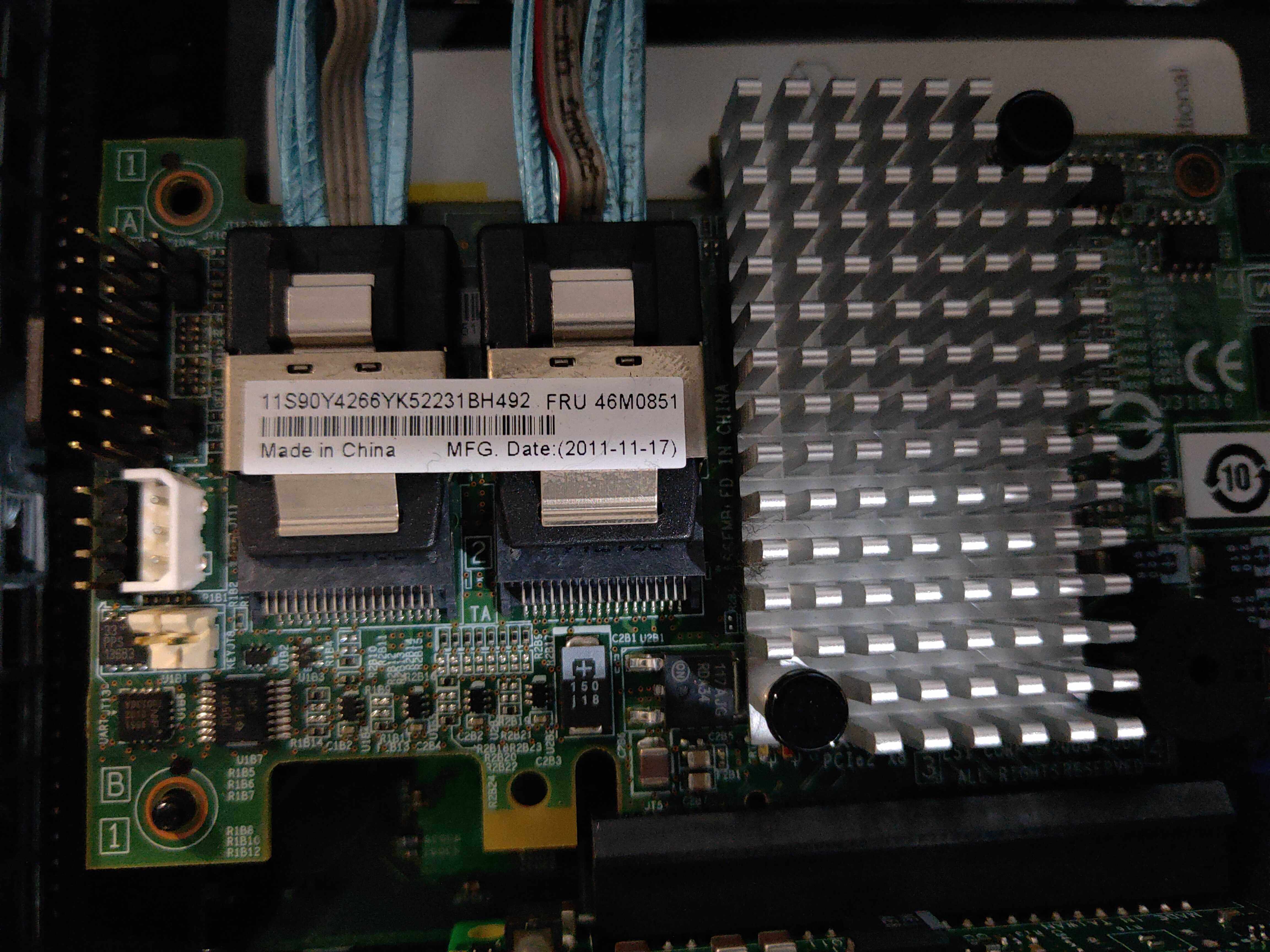 Original dress IBM M5015 array card 512M cache 6GB 8 mouth SAS card 46M0851 43W4342