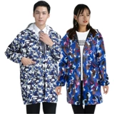 Флисовый удерживающий тепло камуфляжный водонепроницаемый защищающий от холода нагрудник для работы