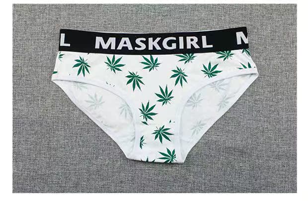 Les đẹp trai đồ lót cotton boxer bốn góc tam giác vài nữ phong lá thể thao thoáng khí kích thước lớn tt đồ lót trung tính đồ lót cao cấp