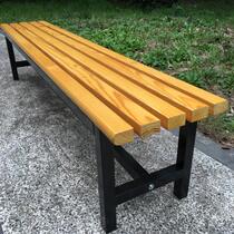 Bathroom bench locker room bench steel wood rest mall stool solid wood bench shoe bench bench bench bench bench