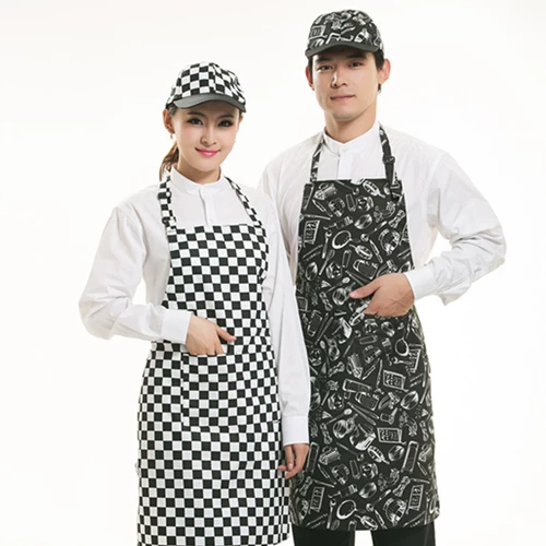 Мужской ресторан шеф -повар Anti -Pollution -Anti -Инжирерование, кулинария, висящая юбка для шеи, кухонная кофейная магазин отель женский шеф -повар фартук