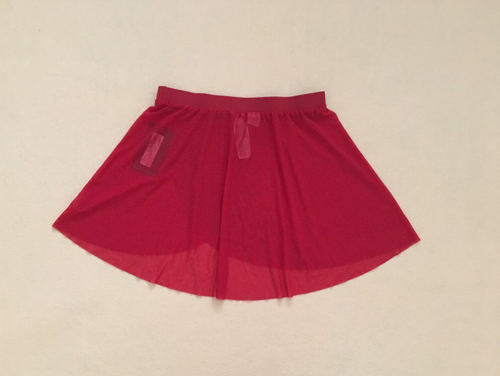 балетные аксессуары 澳洲bloch外贸原单芭蕾舞蹈形体练功服纱裙半身短裙一片式围裙女