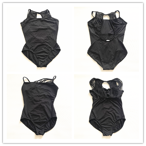 Australian bloch foreign trade original adult ballet dance one-piece body suit aerial yoga practice suit thin belt