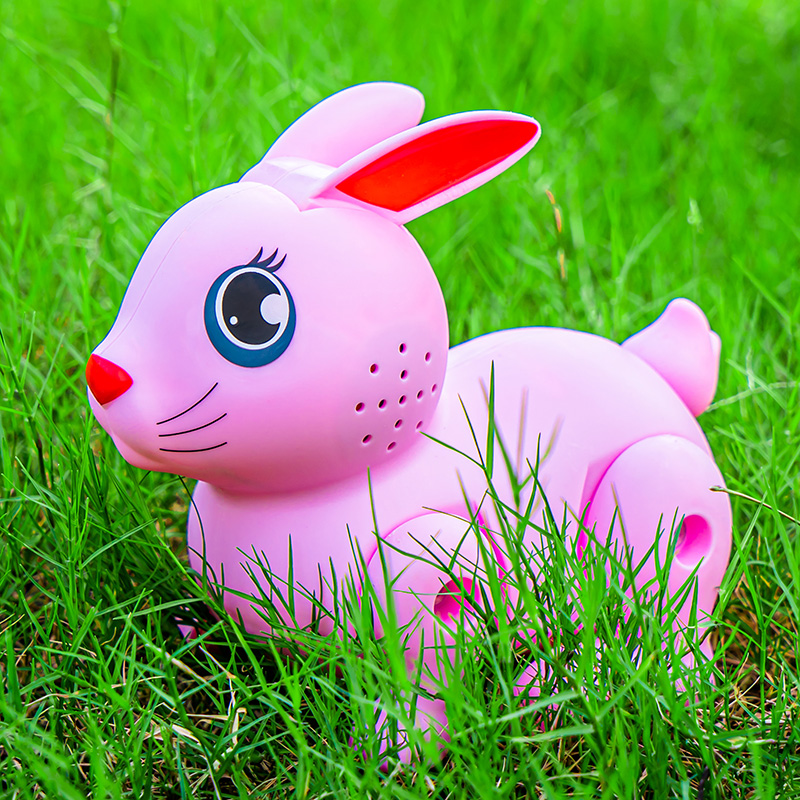 Will pop up and dance called Pets Little White Rabbit Baby Walking Emulation Girl 3-10-year-old Children's Electric Toys