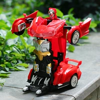 Điện phổ biến không điều khiển xe biến dạng robot biến dạng tự động trẻ em đồ chơi trẻ em mô hình xe bán đồ chơi trẻ em