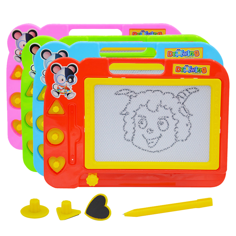 Child Puzzle Drawing Board Magnetic Black And White Baby Writing Board Graffiti Board Home Stylus Erasable girl 3 years old