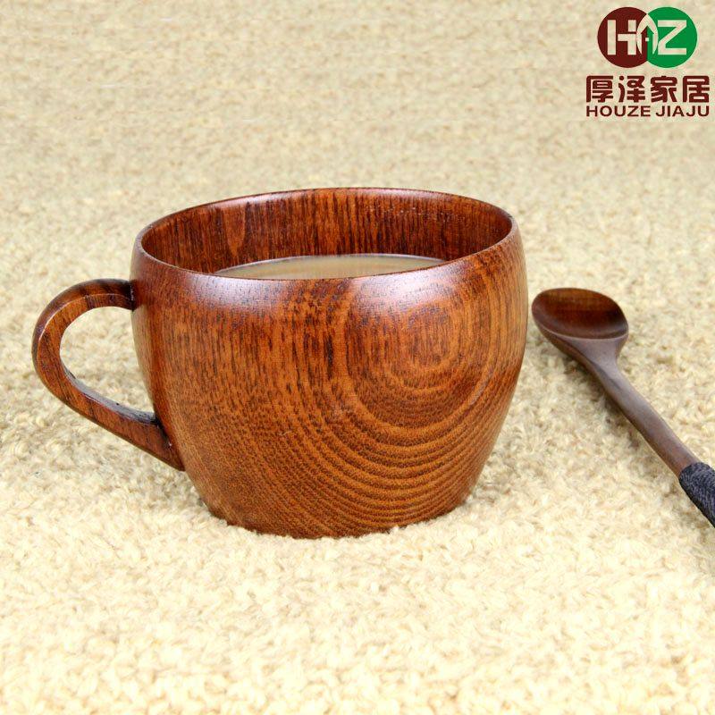Hand made natural log coffee cup wooden cup wooden cup wooden cup export Japanese tableware