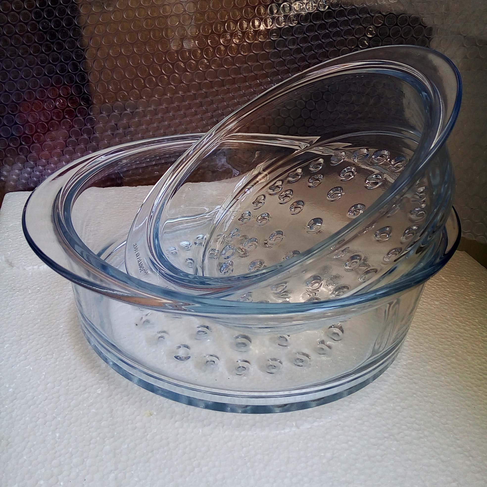 Corning Steam VISIONS Glass Cooker Steam Draw of Corning Glass Steam Draw 20cm 24cm