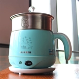 Oaks Electric Hot Pot Многофункциональная электрическая плита Mini Hot Pot Небольшое электрическое кастрюль Студенческая общежития вареная лапша 1-2 человека