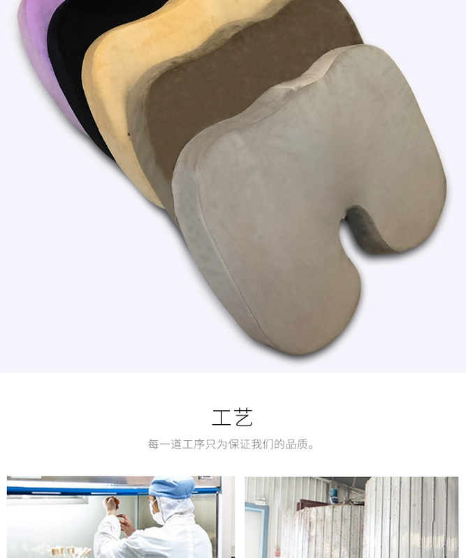 đệm cao su đệm dày văn phòng xe đẹp dưới tăng ghế sinh viên đệm trượt thở mùa đông mềm - Ghế đệm / đệm Sofa