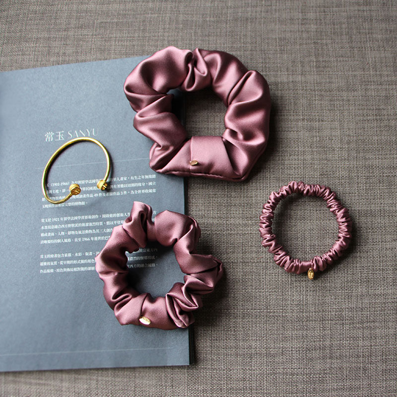 Jinquo bean sofa Large intestine hair ring hair string high - sensitive hair leather bar is simple in temperament