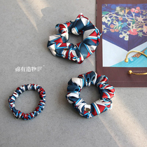 Jinquo Pop Art style large intestine hair ring hair rope high - feeling adult hair string