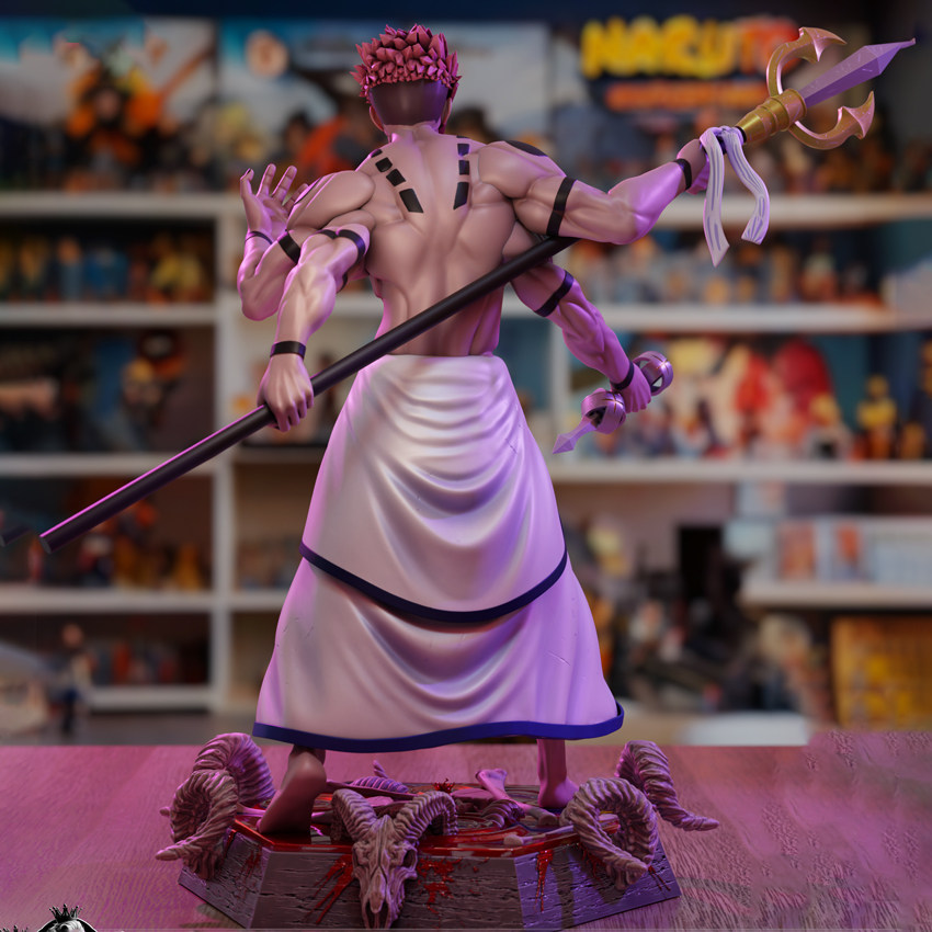 Sukuna 3D Print STL File | Direct from Taobao China - Taobao product photo 6