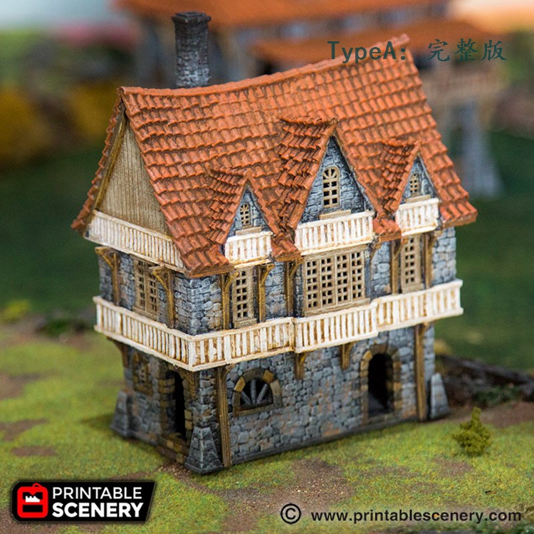 Winterdale Port Villa Beachfront Room | 3D Printing Model Stl Data File Building Table Game Scene Winterdale Port Villa Beachfront Room | 3D Printing Model Stl Data File Building Table Game Scene